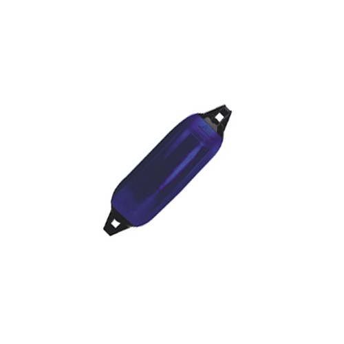 FENDER 120 x 480 mm blau mit schwarzen Köpfen