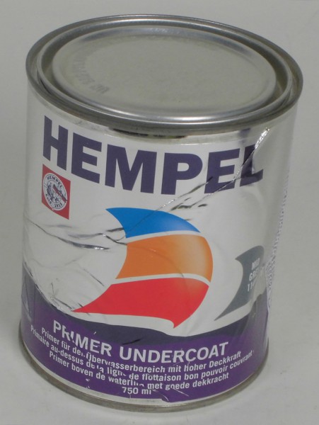 Hempel Primer Undercoat 750ml Mid grey 11480 (B-Ware)