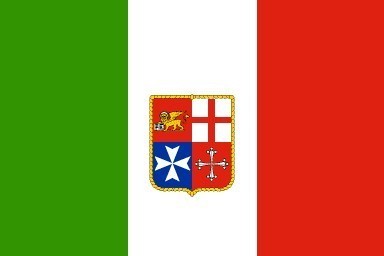 Nautische Flagge ITALIEN 20 x 30cm