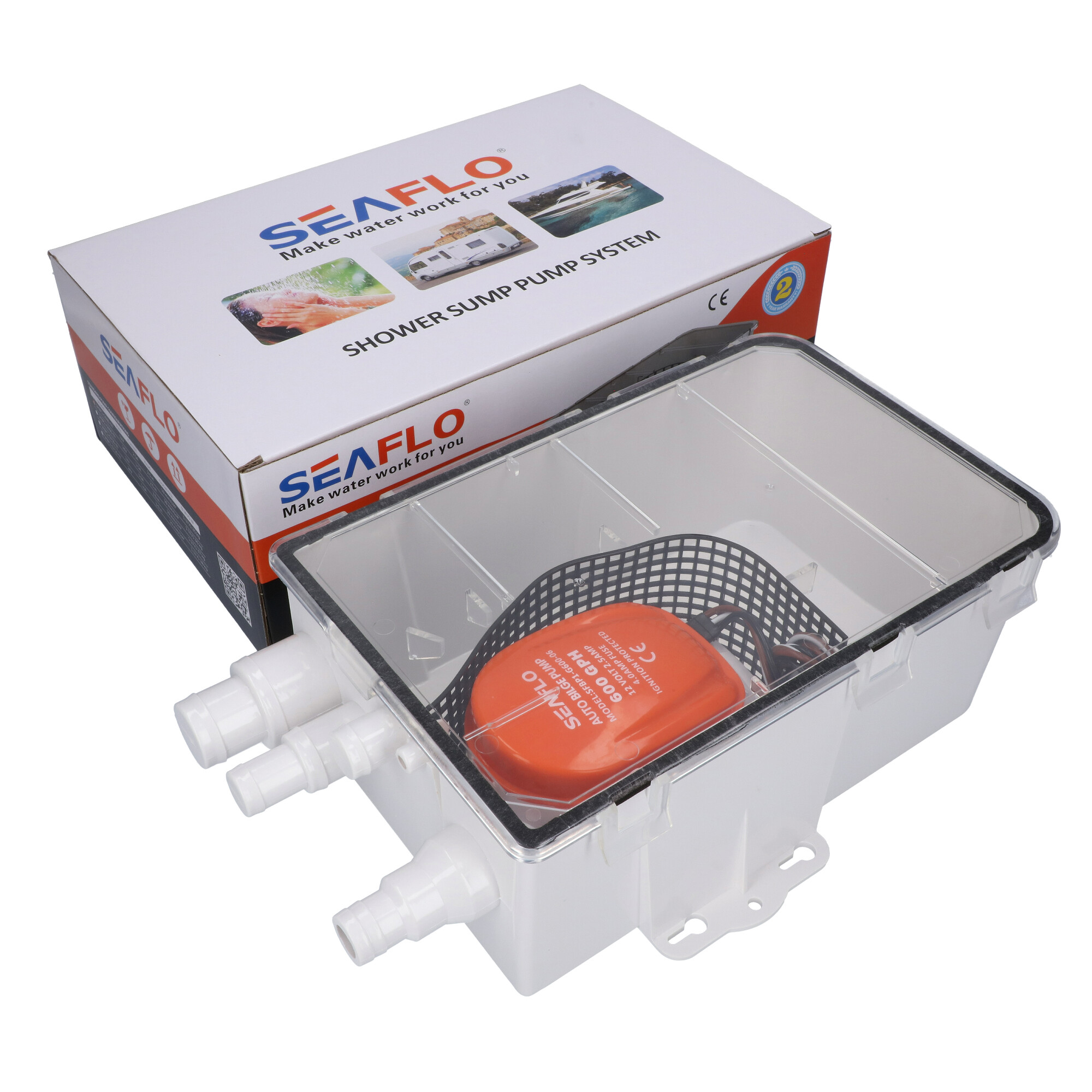 SEAFLO ® Automatik Duschpumpensystem "Sahara" - Ausführung wählbar