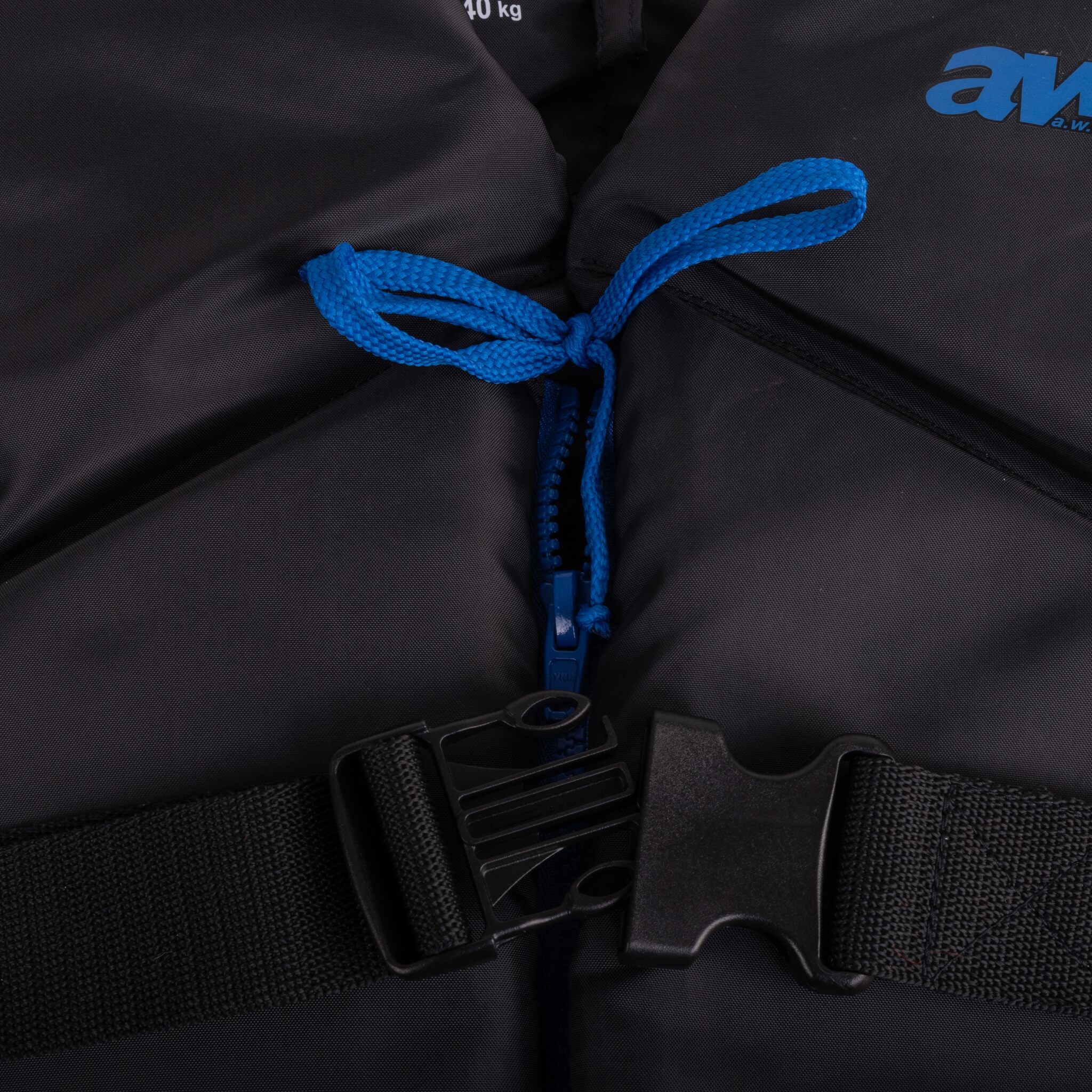 awn Regattaweste "Black Edition" - 30 bis 40 kg - Rettungsweste - Schwimmweste - Schwimmhilfe