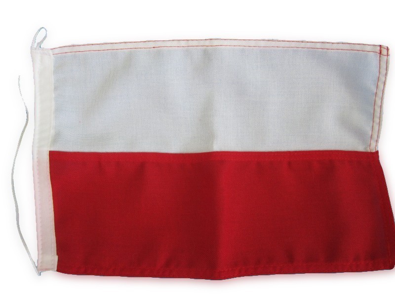 Nautische Flagge POLEN 30 x 45 cm