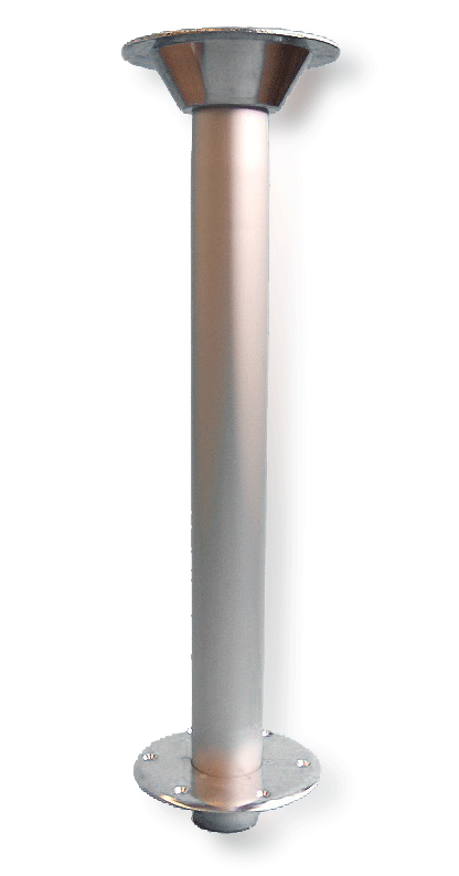 Tischträger Komplettset Alu elox. 80 cm