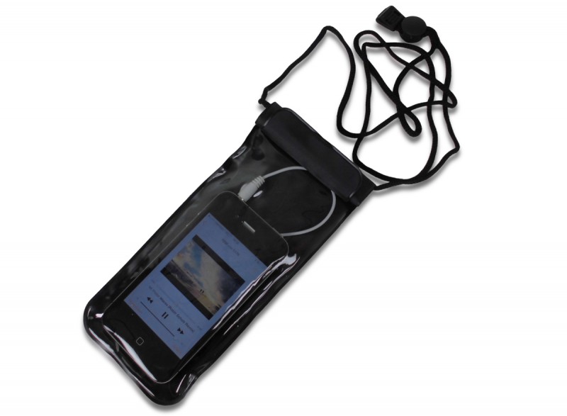 wasserdichte Tasche für iPhone mit Kabel
