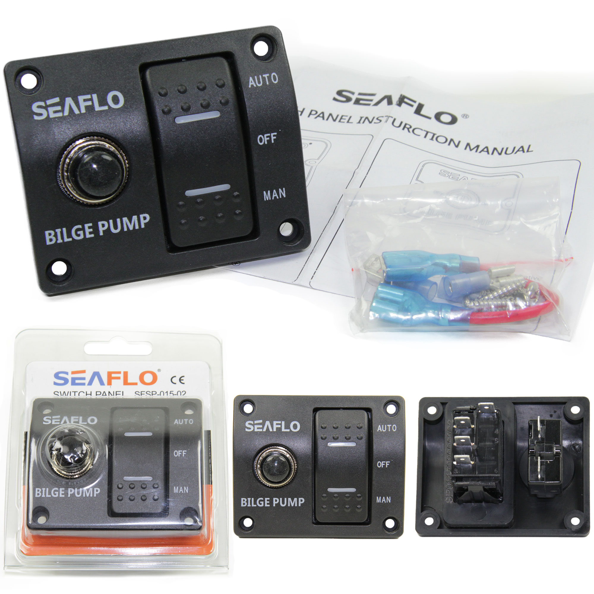 SEAFLO ® Schaltpaneel für Bilge Pumpe