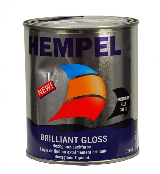 Hempel Brilliant Gloss 31810 Britannia blue 750ml (B-Ware)