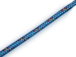 2 Meter Polyesterleine 4mm Blau