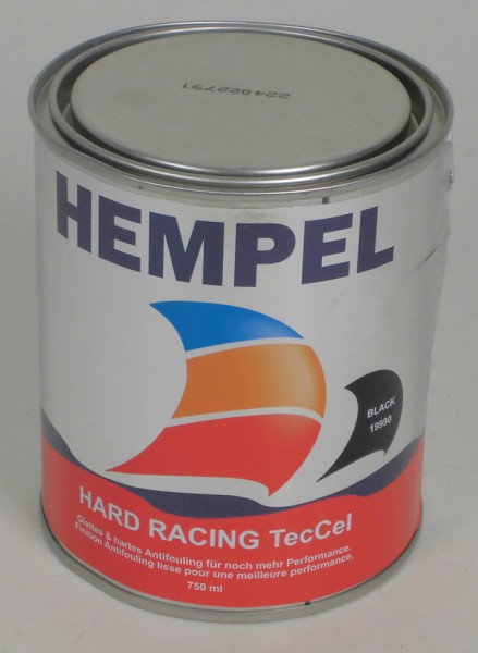 Antifouling Hempel Hard Racing TecCel 750ml Schwarz (B-Ware)