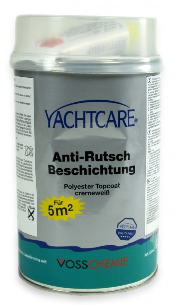 YACHTCARE Antirutsch-Anstrich 1kg Cremefarben (B-Ware)
